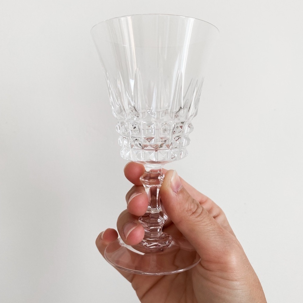 Vintage 1970’s Cristal D'Arques-Durand Tuilleries Villandry Glasses - Set of 5
